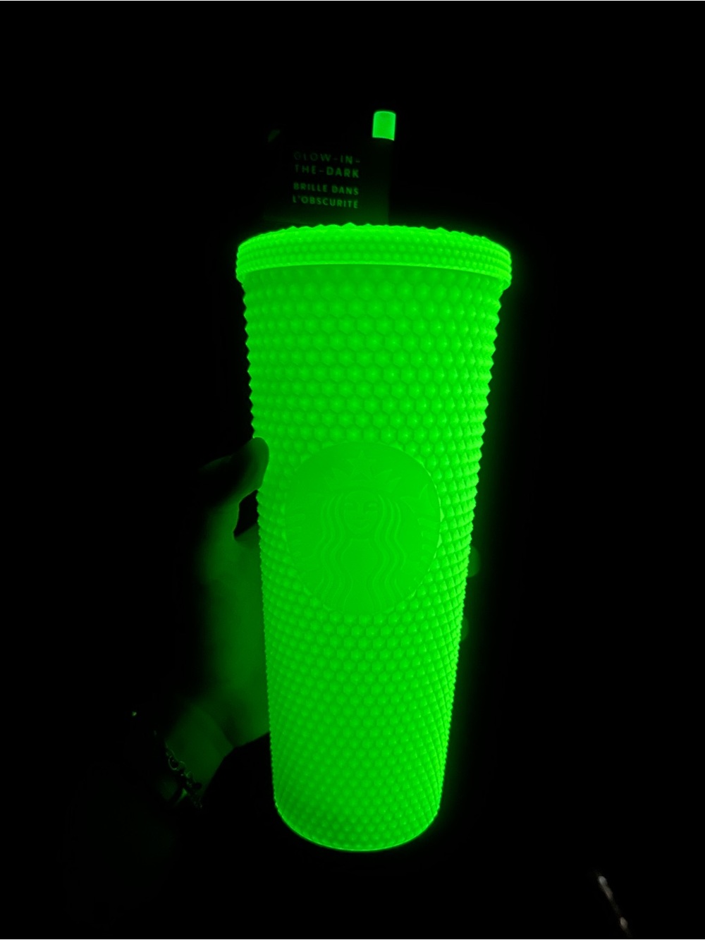 Starbucks Glow in the Dark Studded Tumbler
